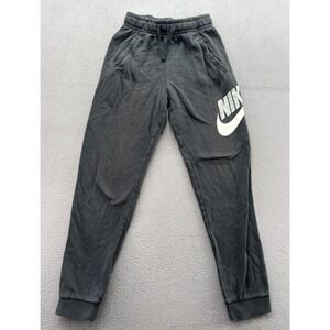 Nike Sweatpants Boys Sz L Grade School Club Fleece Logo Joggers